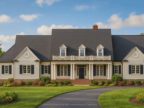 3-Car Garage Home Plan with Loft, Workshop & Breezeway