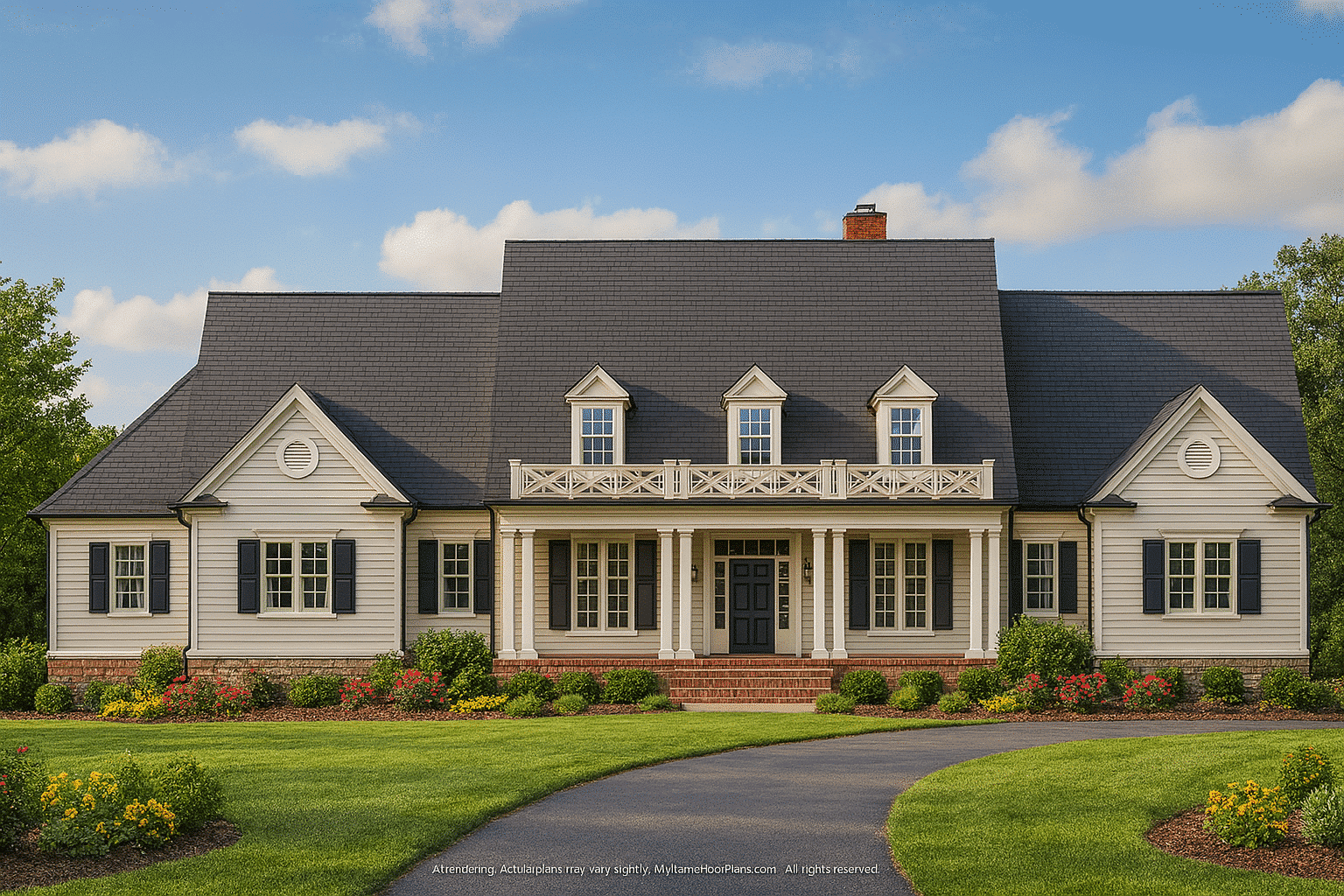 3-Car Garage Home Plan with Loft, Workshop & Breezeway
