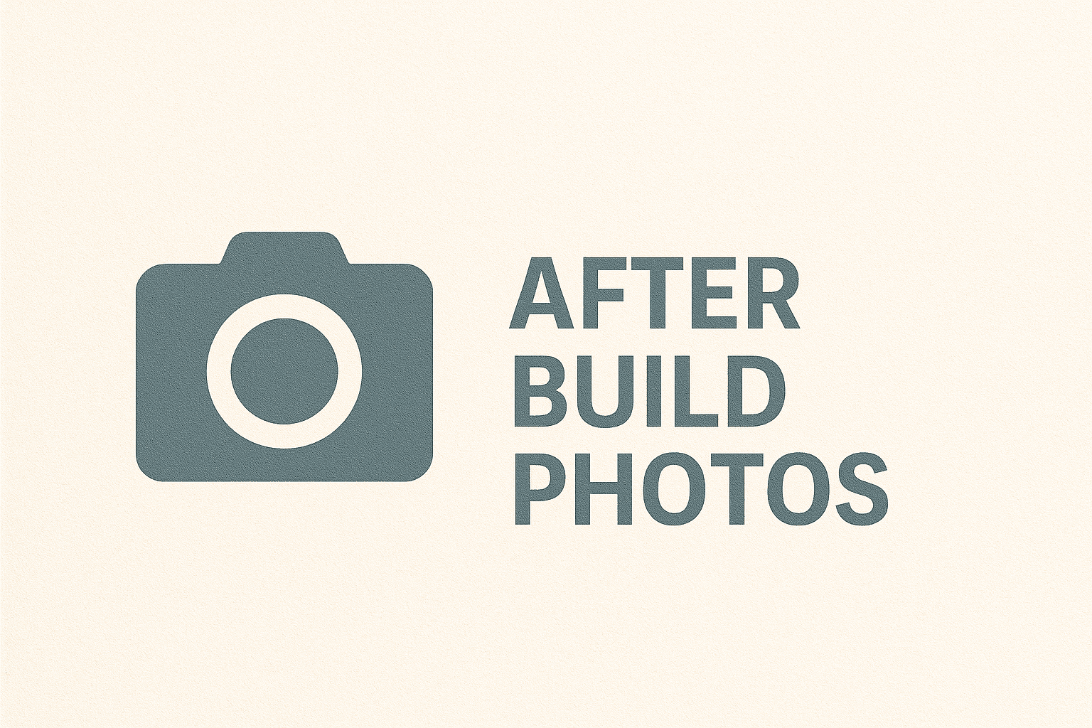 After Build Photos