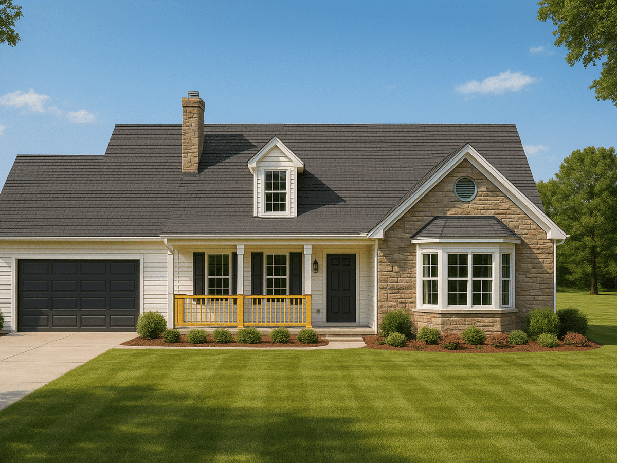 Beautiful 2-Story Home Plan with CAD Designs and Blueprint