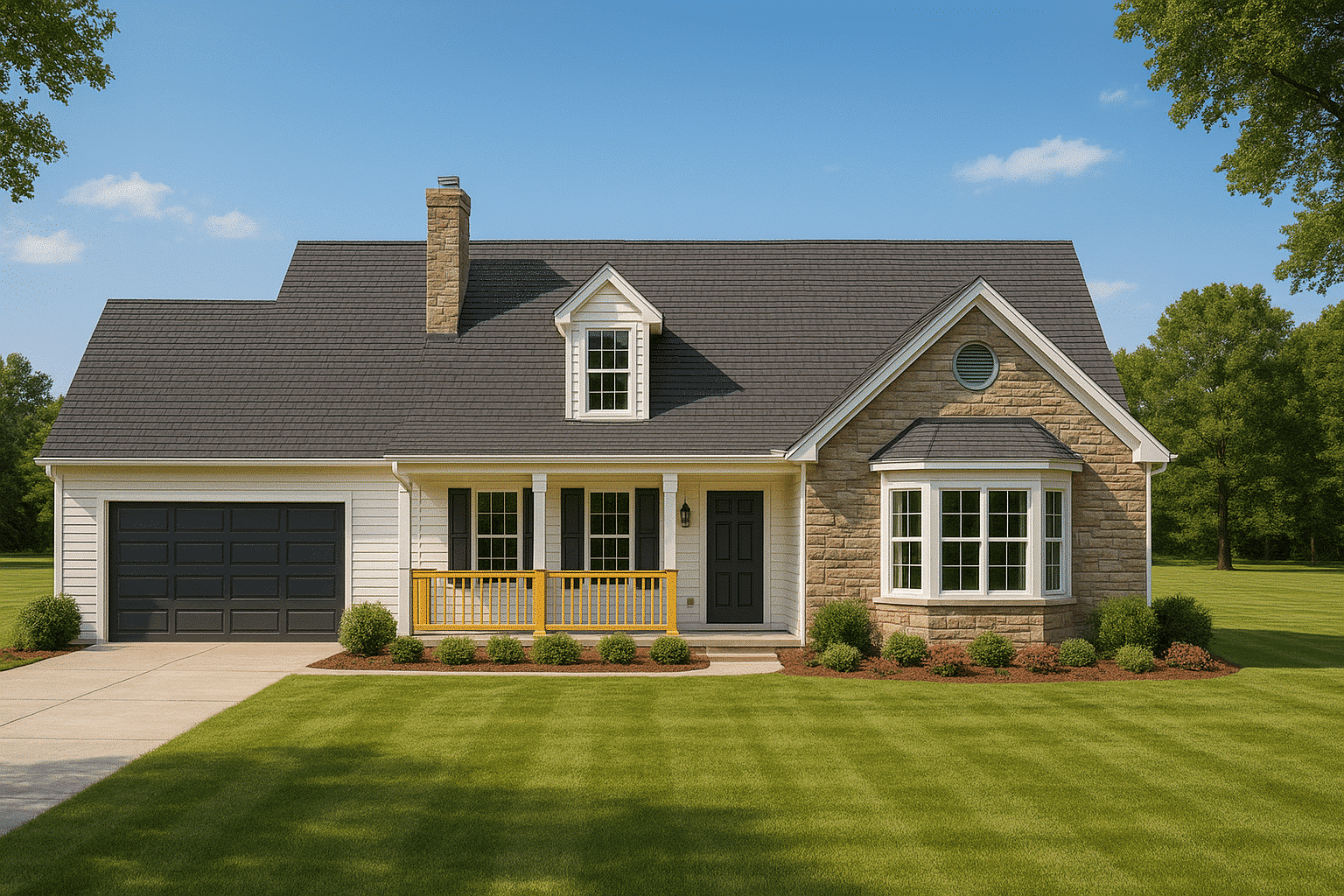 Beautiful 2-Story Home Plan with CAD Designs and Blueprint