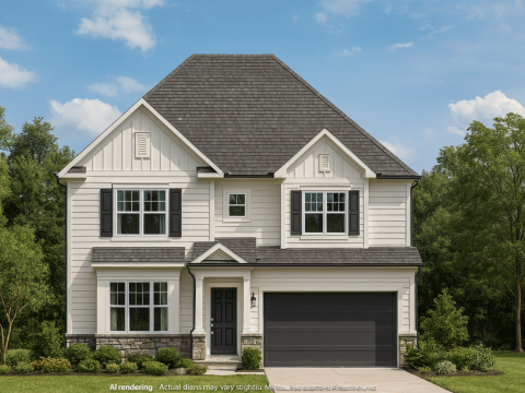 Beautiful 2-Story House Plan with 4 Bedrooms and CAD Blueprints