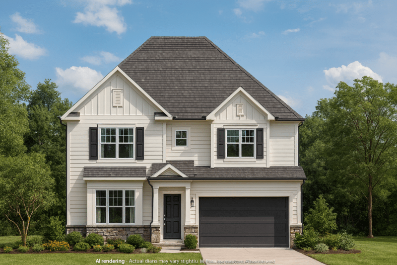 Beautiful 2-Story House Plan with 4 Bedrooms and CAD Blueprints
