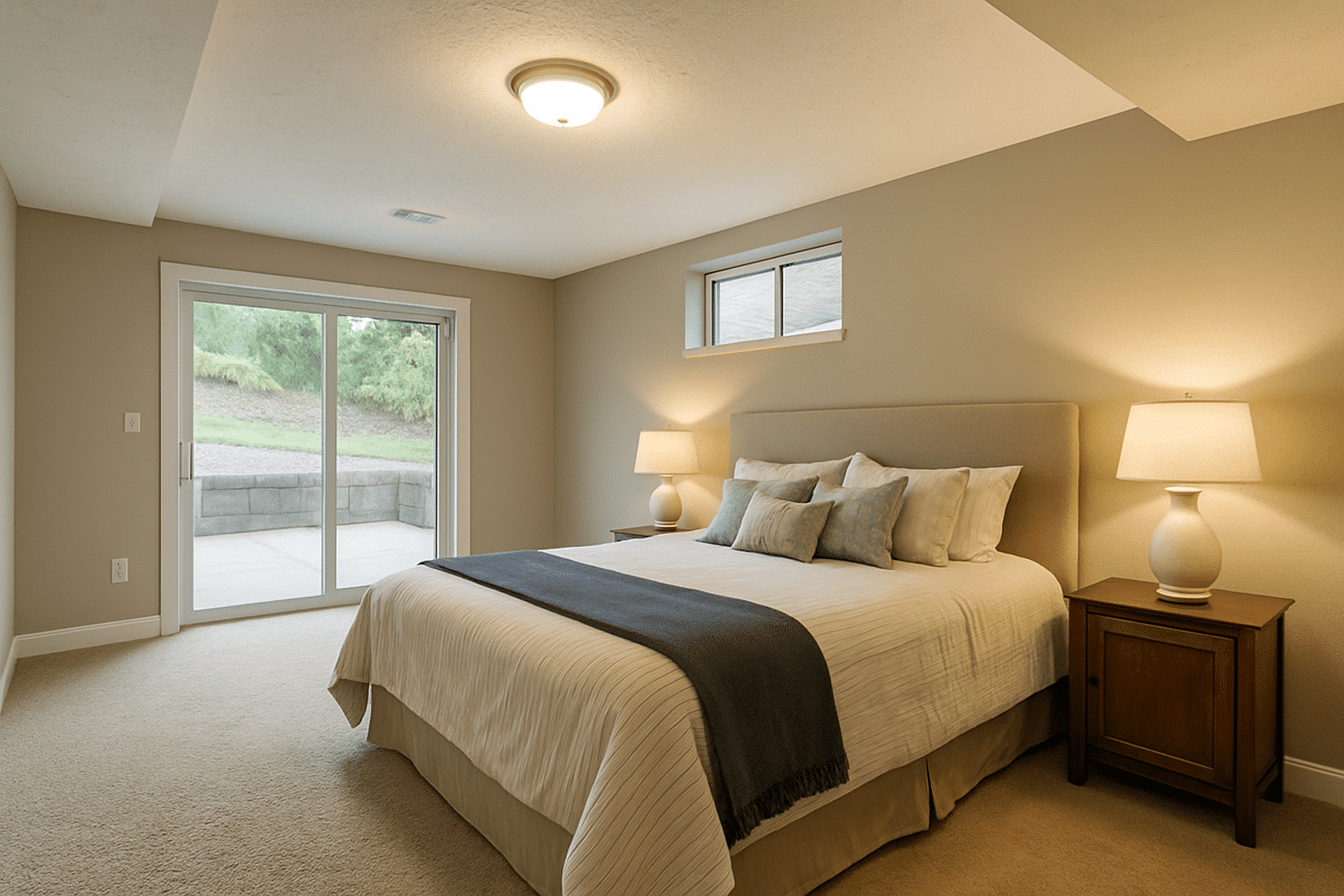 Bedrooms in Basement