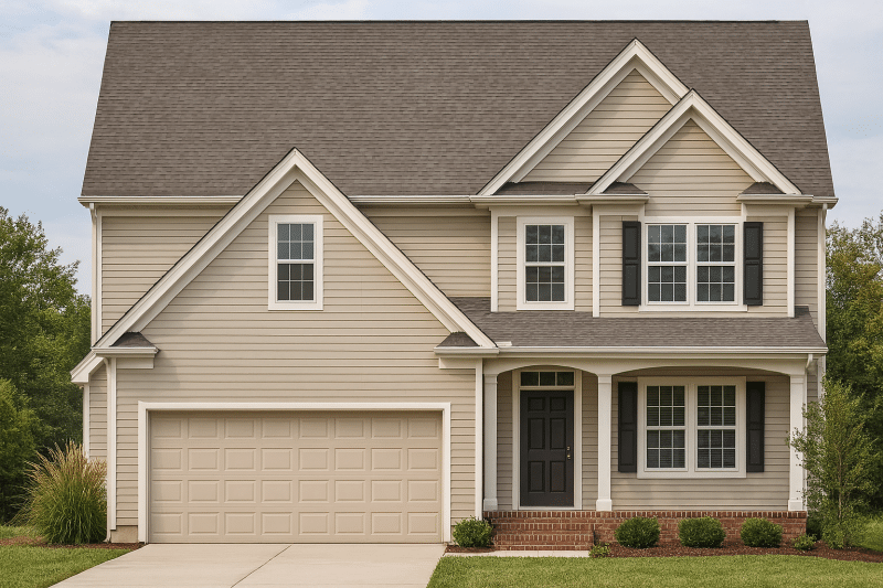 Craftsman Home Plan with 2 Floors and Spacious Layout CAD Designs