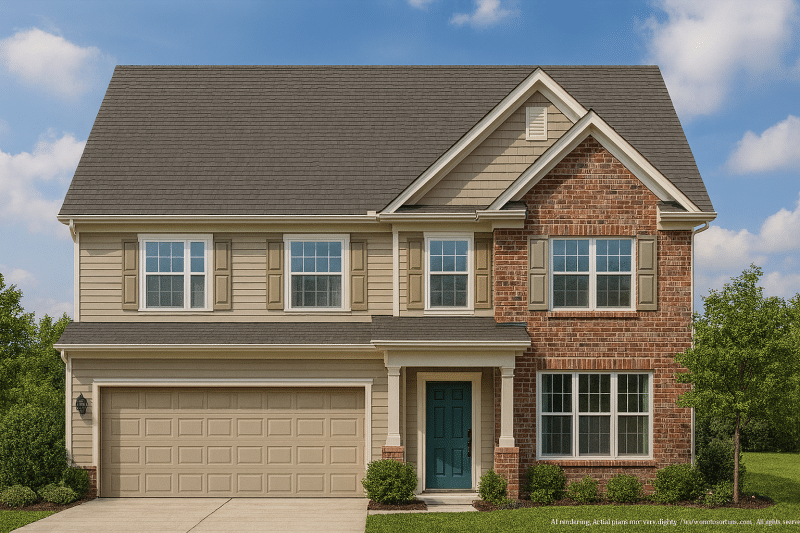 Custom 3-Story Architectural House Plan with CAD Designs & Bonus Room