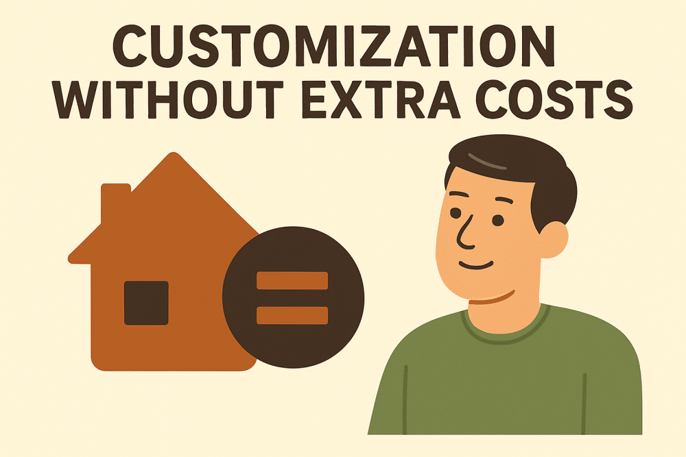 Customization Without Extra Costs