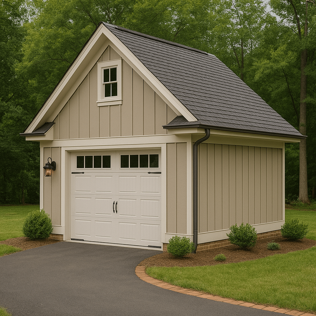 Detached Cart Garage