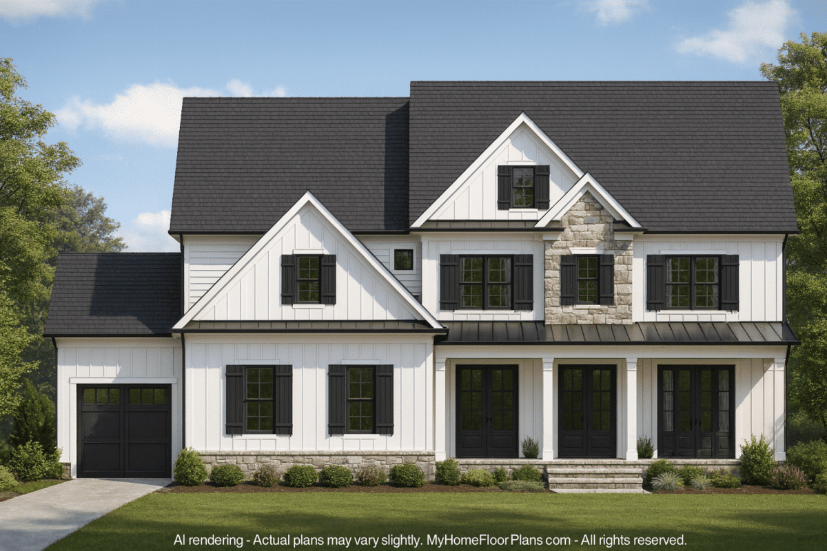 Elegant 3-Story House Plan with Spacious Layout and CAD Designs