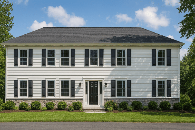 Garage with Living Space – Home Plan Blueprint for Designers
