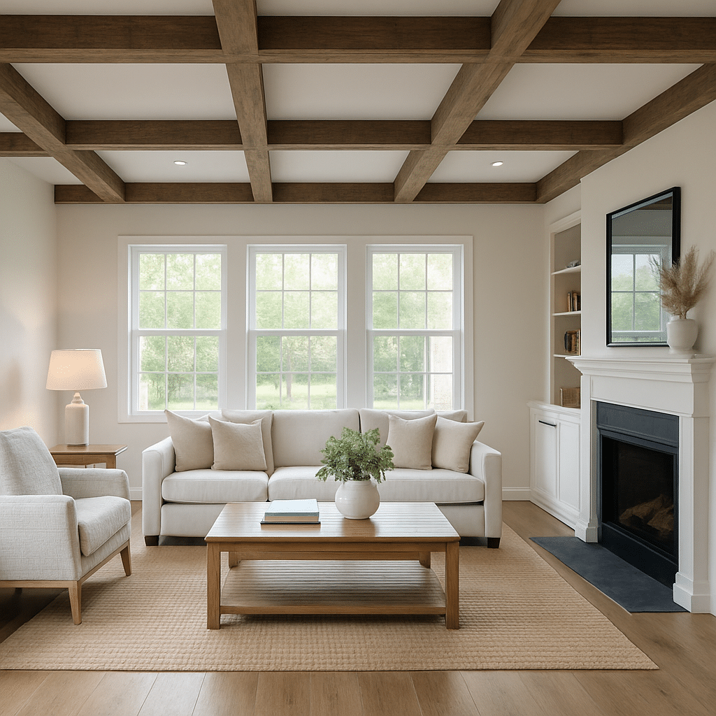 House Plans with Beamed Ceiling