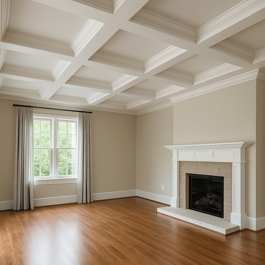 House Plans with Coffered Ceilings