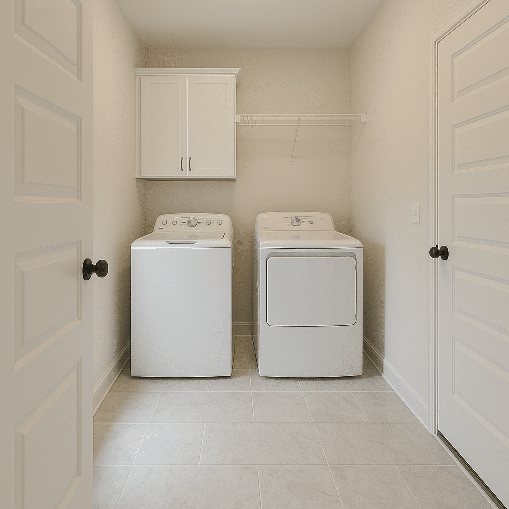 House Plans with Downstairs Laundry Room