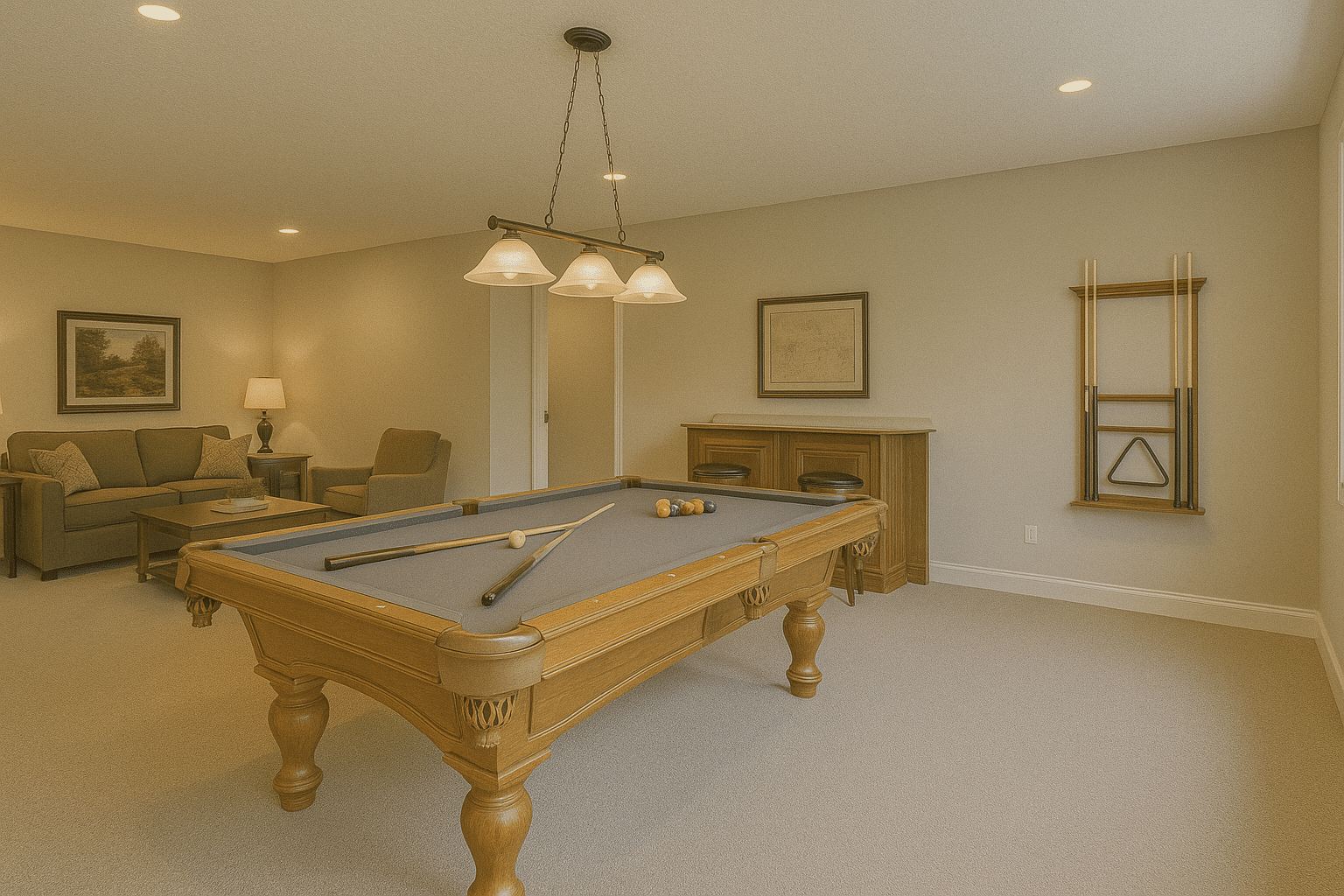 House Plans with Recreational Room