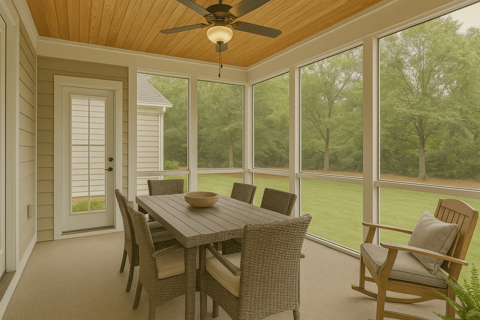 House Plans with Screened Porches