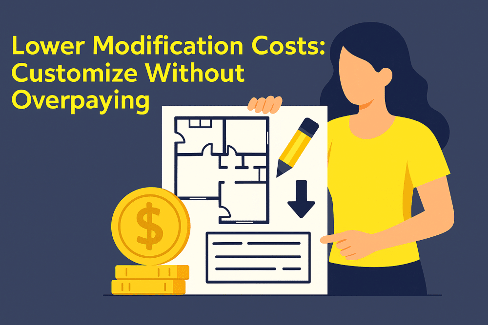 Lower Modification Costs - Customize Without Overpaying