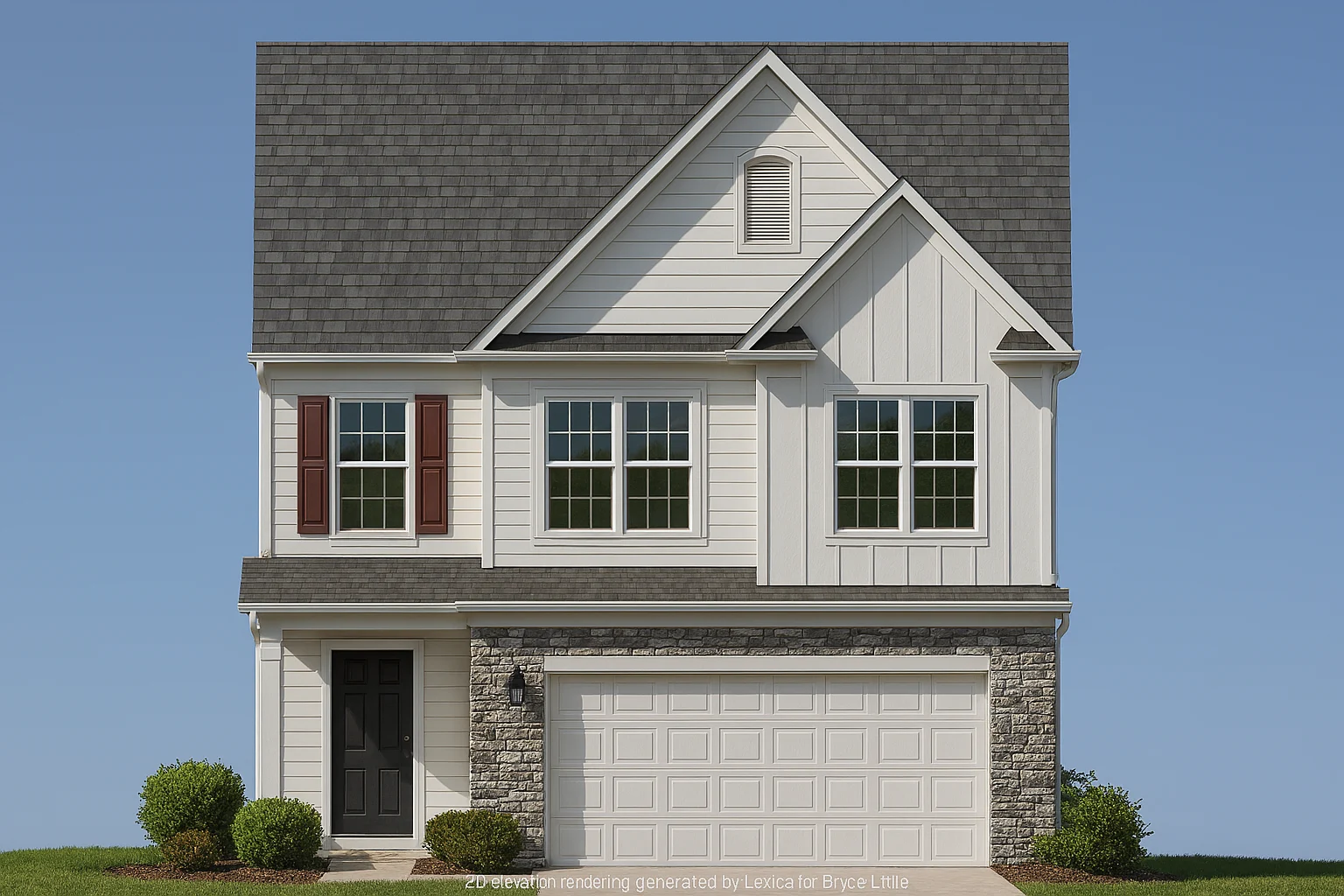 Modern 2-Story House Plan with Open Layout and CAD Blueprints