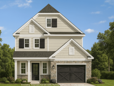 Modern Craftsman House Plan with Open Floor Plan Designs