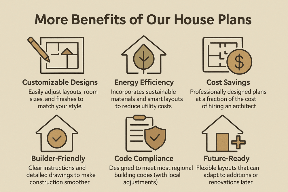 More Benefits of Our House Plans
