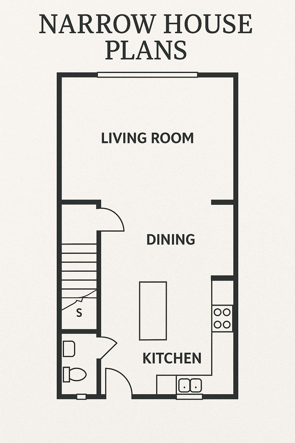 Narrow House Plans