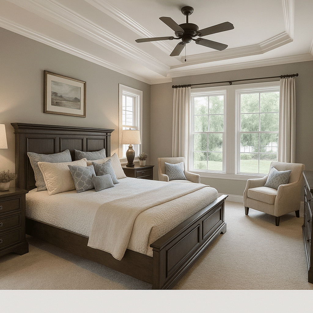 Owner Suite on the First Floor