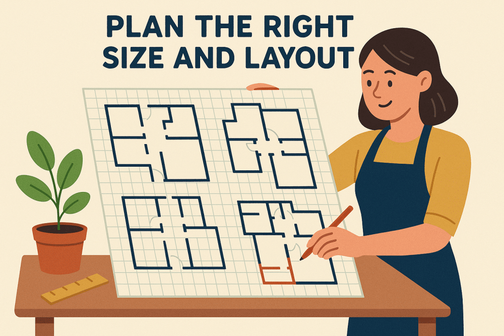 Plan the Right Size and Layout