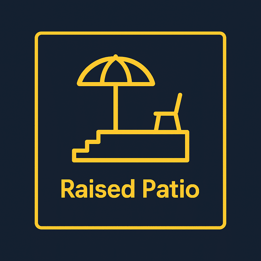Raised Patio