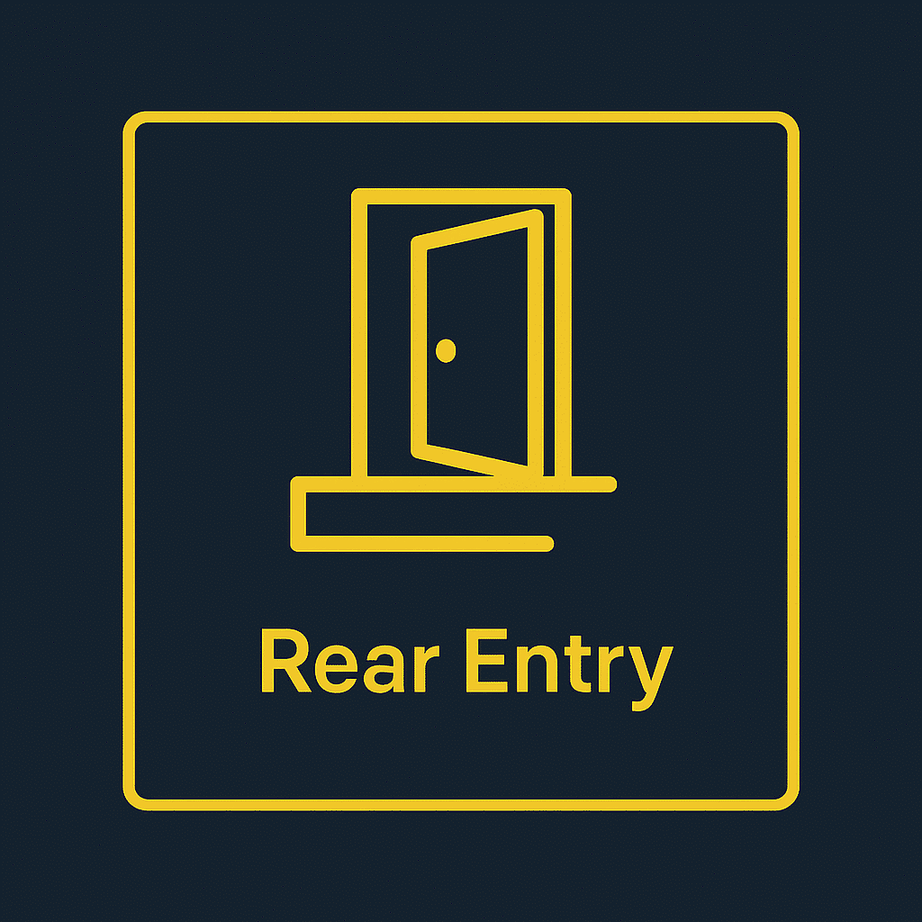 Rear Entry