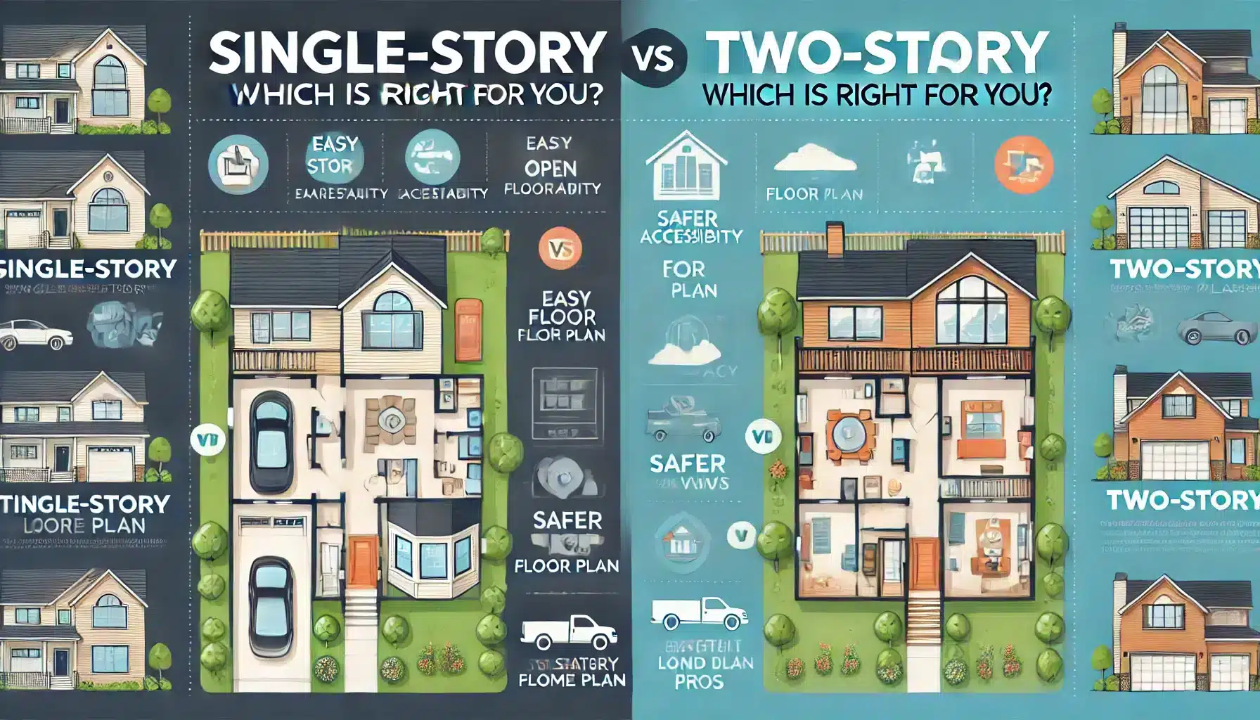 Single-Story vs Two-Story house Plans - Which Is Right for You