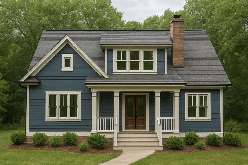 Stunning 2-Story Craftsman House Plan with 4 Bedrooms and Bonus Space