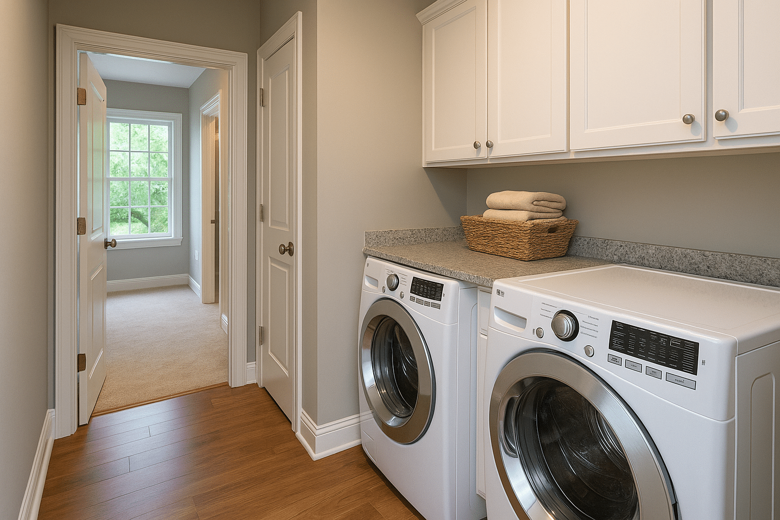 Upstairs Laundry