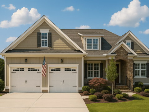 10-1250 HOUSE PLAN - Craftsman-Style house Plan with CAD Floor Plan Designs