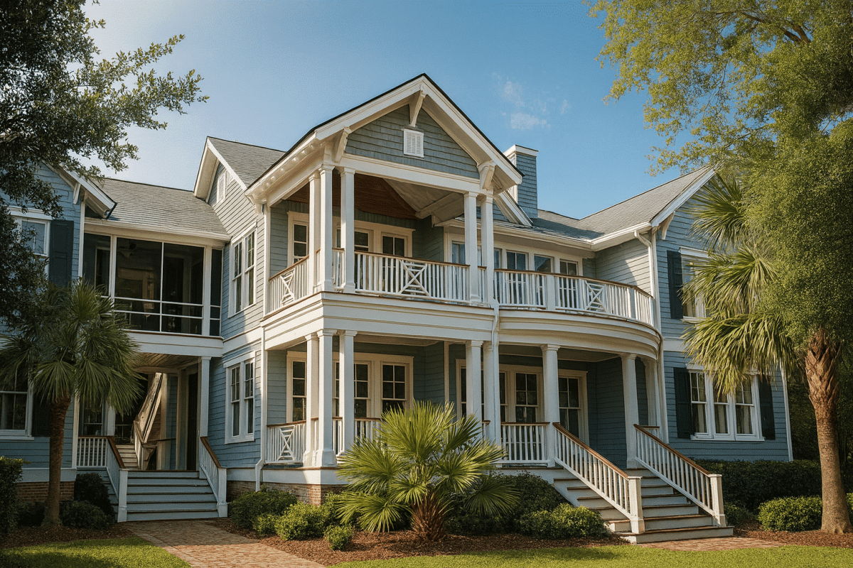 Elegant Coastal house Plan with Functional Architecture Designs & CAD