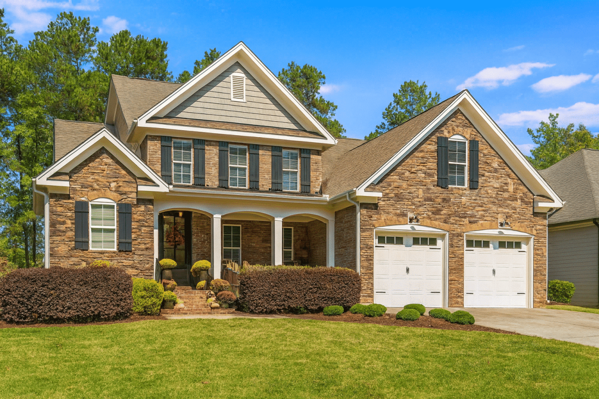 10-1234B HOUSE PLAN - Modern Craftsman house Plan with 4 Bedrooms and Open Designs