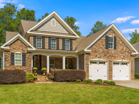 10-1234B HOUSE PLAN - Modern Craftsman house Plan with 4 Bedrooms and Open Designs