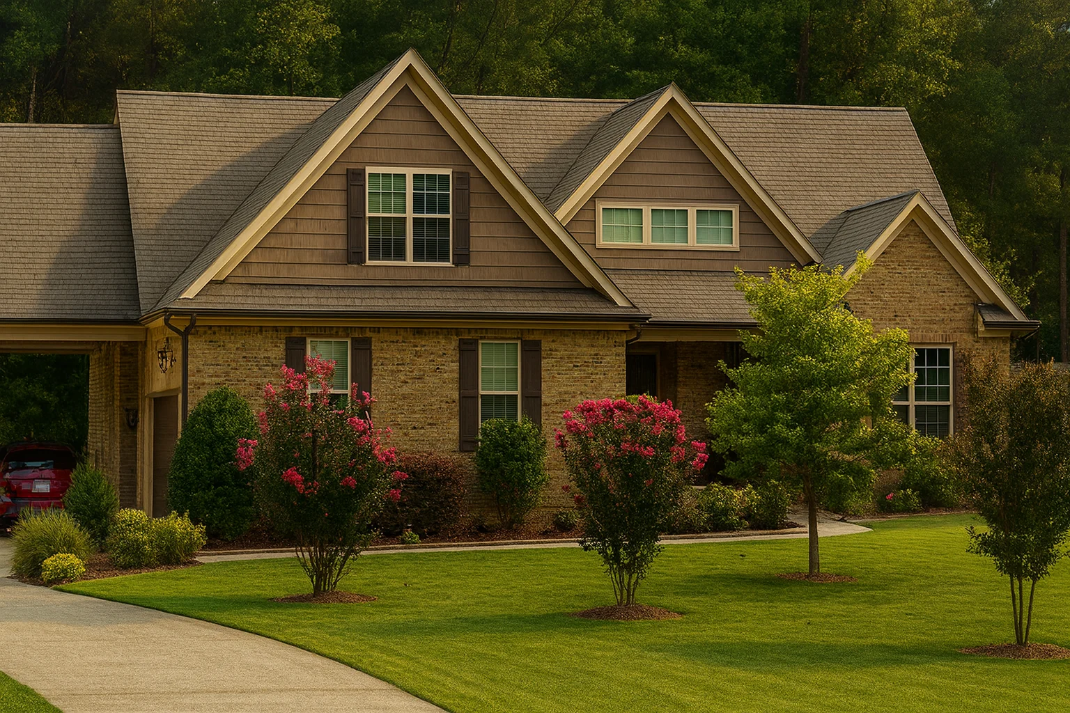 1.5-story Craftsman house plan with 2,513 heated sq. ft.