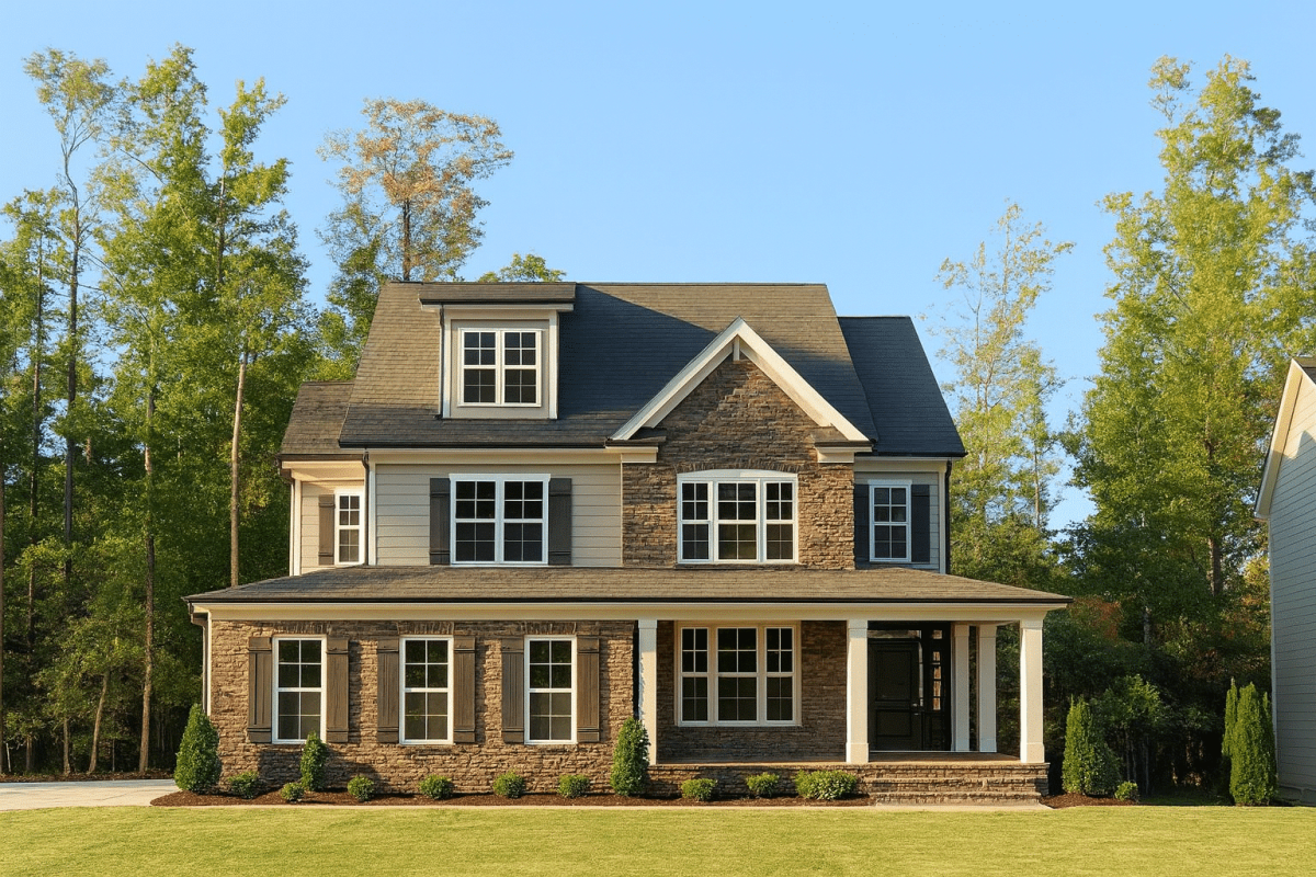 Elegant 3-Level House Plan with Craftsman Design & CAD Blueprints