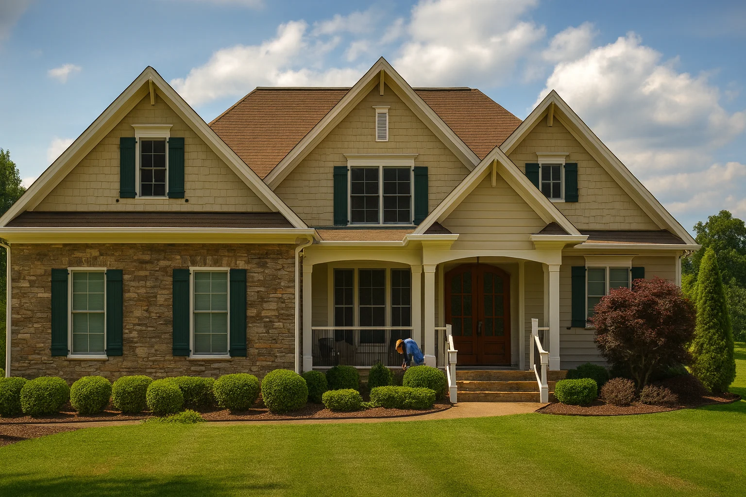 2-story, 4-bedroom house plan with 2,868 heated sq. ft.