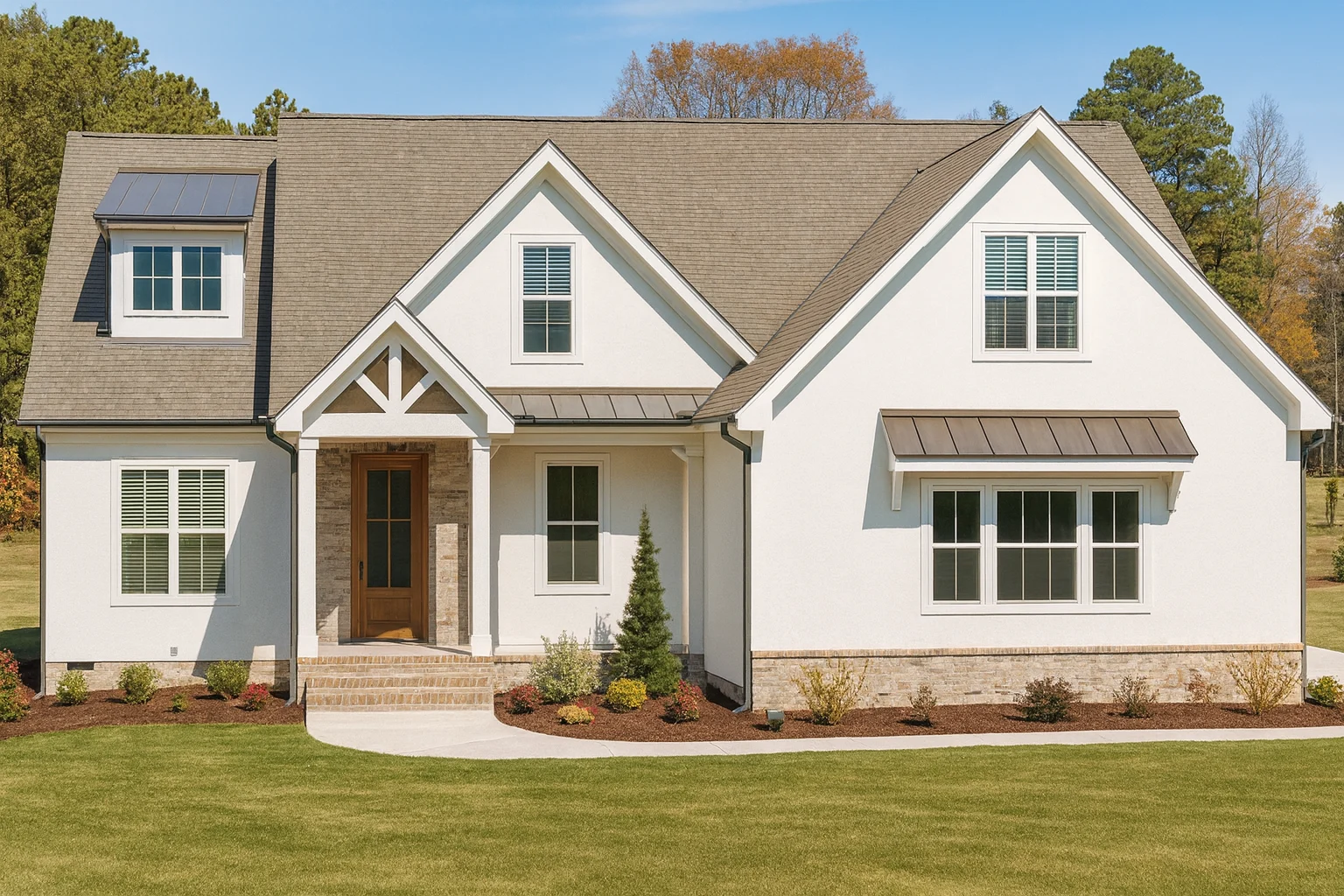 20-1659 HOUSE PLAN - Modern Farmhouse Plan