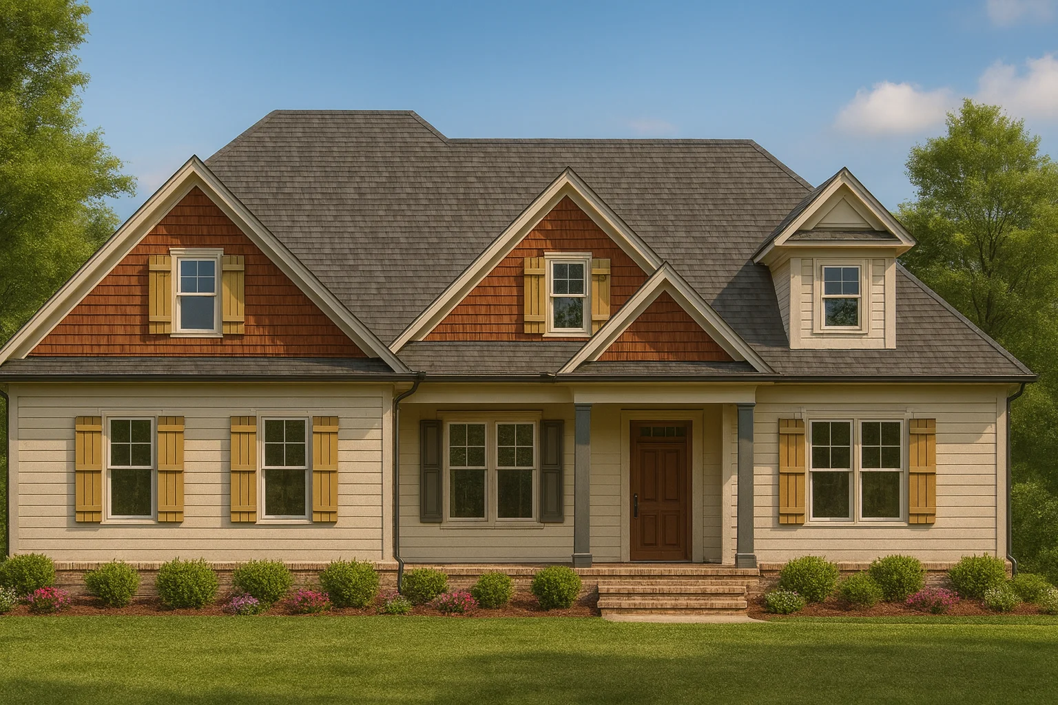 2,838 heated sq. ft., 4 bedrooms, 3 bathrooms