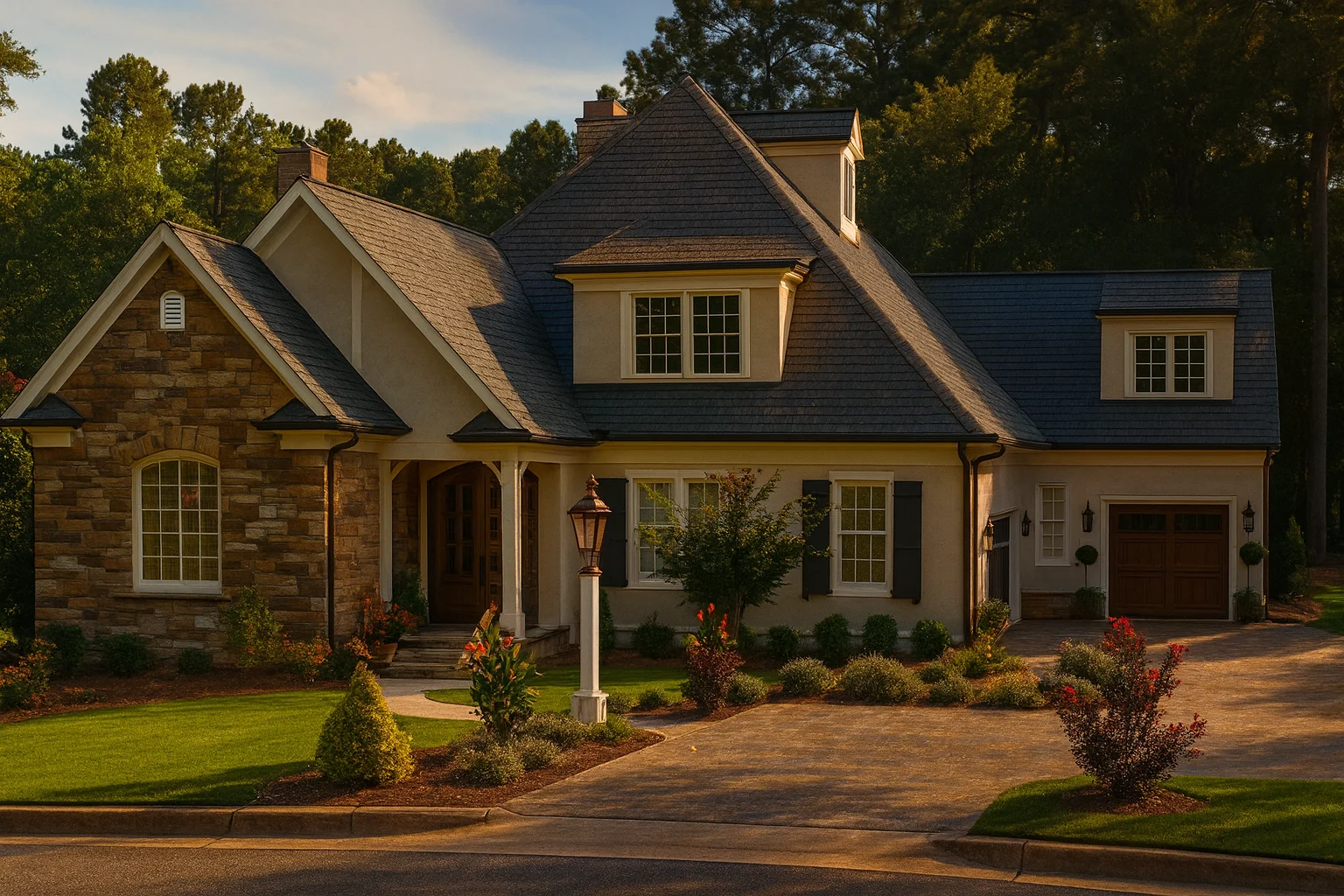 3-Bed, 3-Bath, 3157 SF French Country House Plan