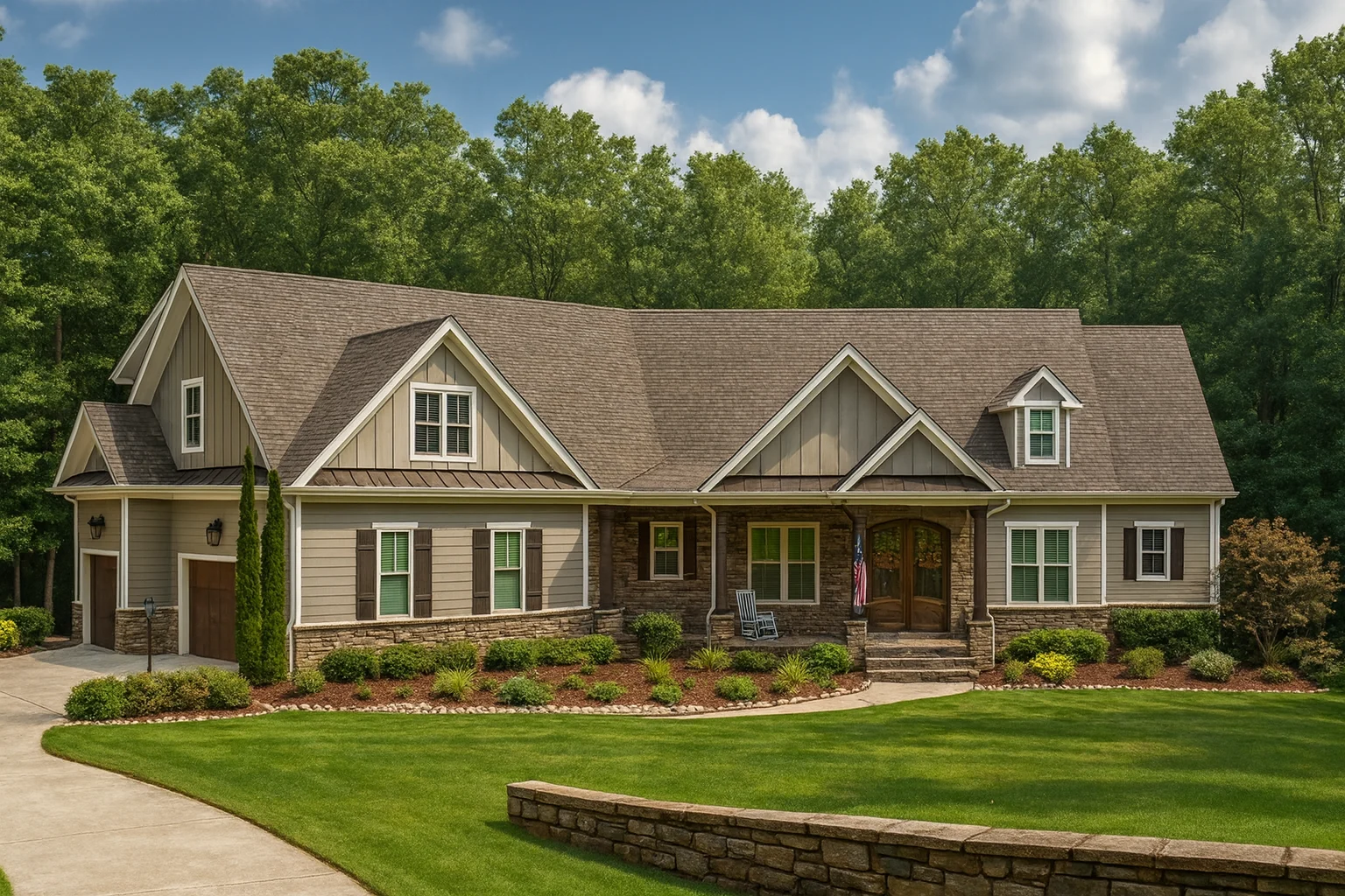 3,663 heated sq. ft., 5 bedrooms