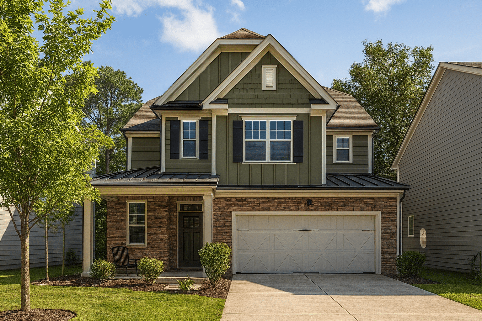 4-Bed, 2.5-Bath, 2245 SF Craftsman House Plan