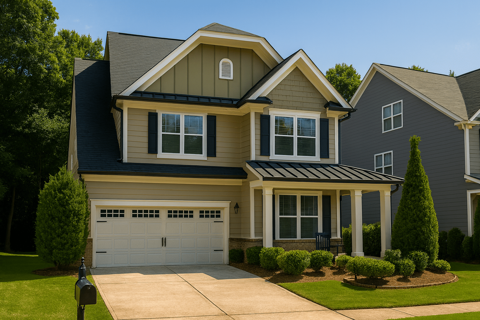 4-Bed, 2.5-Bath Modern Craftsman House Plan – 2,575 Sq Ft