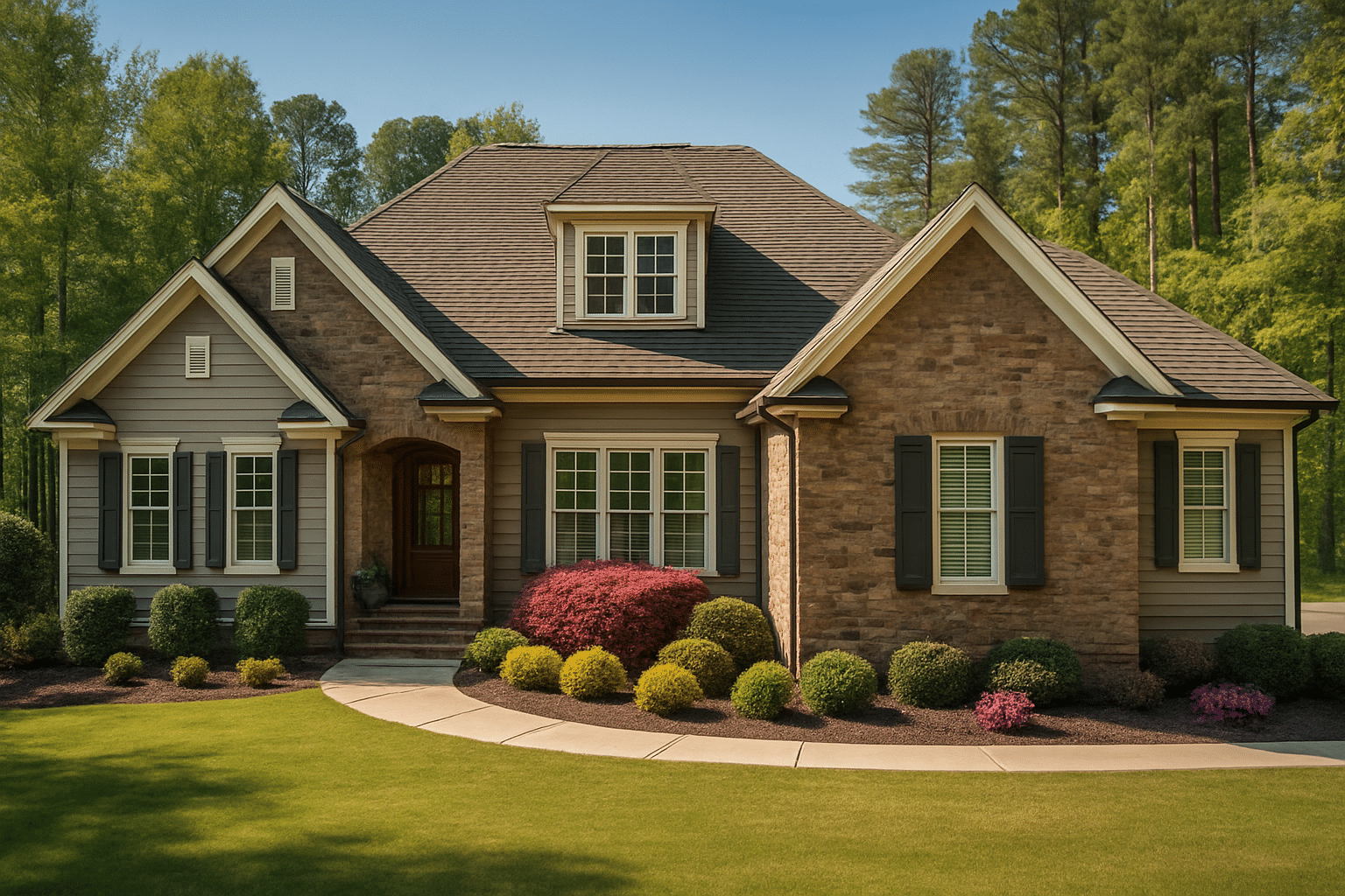 4-Bed, 3.5-Bath, 3,412 SF Craftsman Ranch House Plan