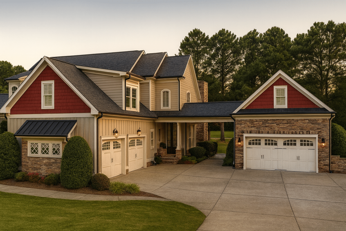 4-Bed, 5-Bath, 3000 SF Transitional Craftsman House Plan
