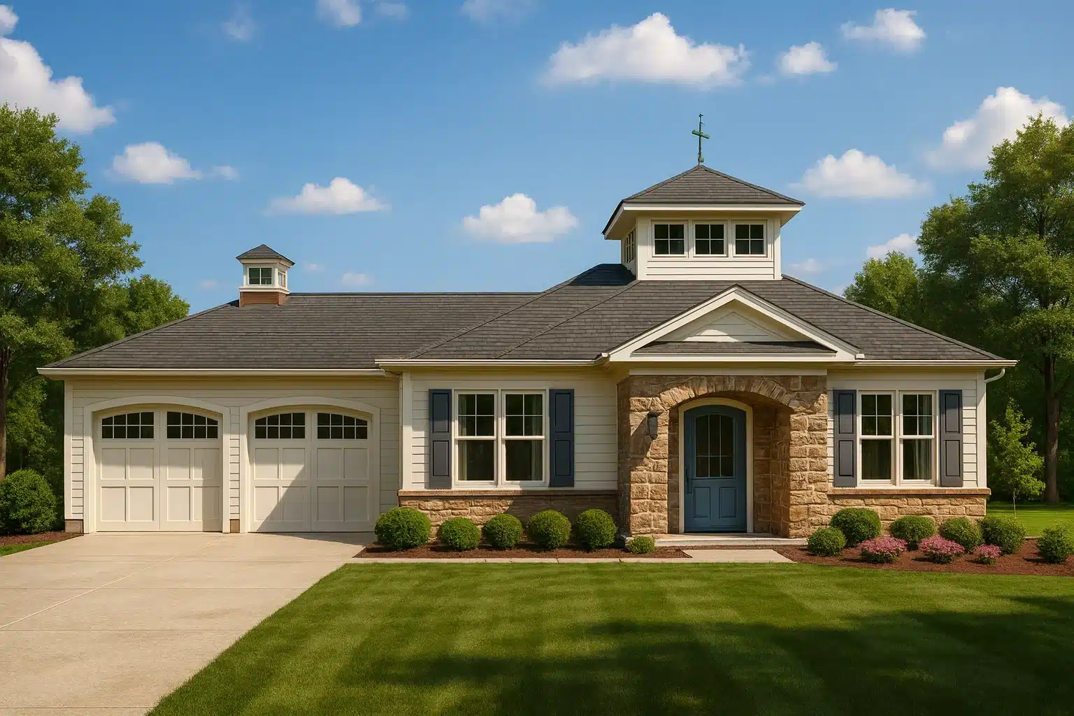 Beach House Plan with Spacious Layout, Vaulted Ceilings & CAD Designs