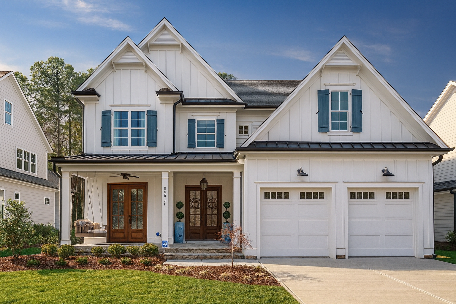 Beautiful 2-Story House Plan with 5 Bedrooms and Full CAD Designs