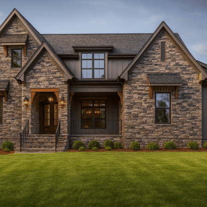 Beautiful Craftsman House Plan with 4 Bedrooms & Detailed Blueprint