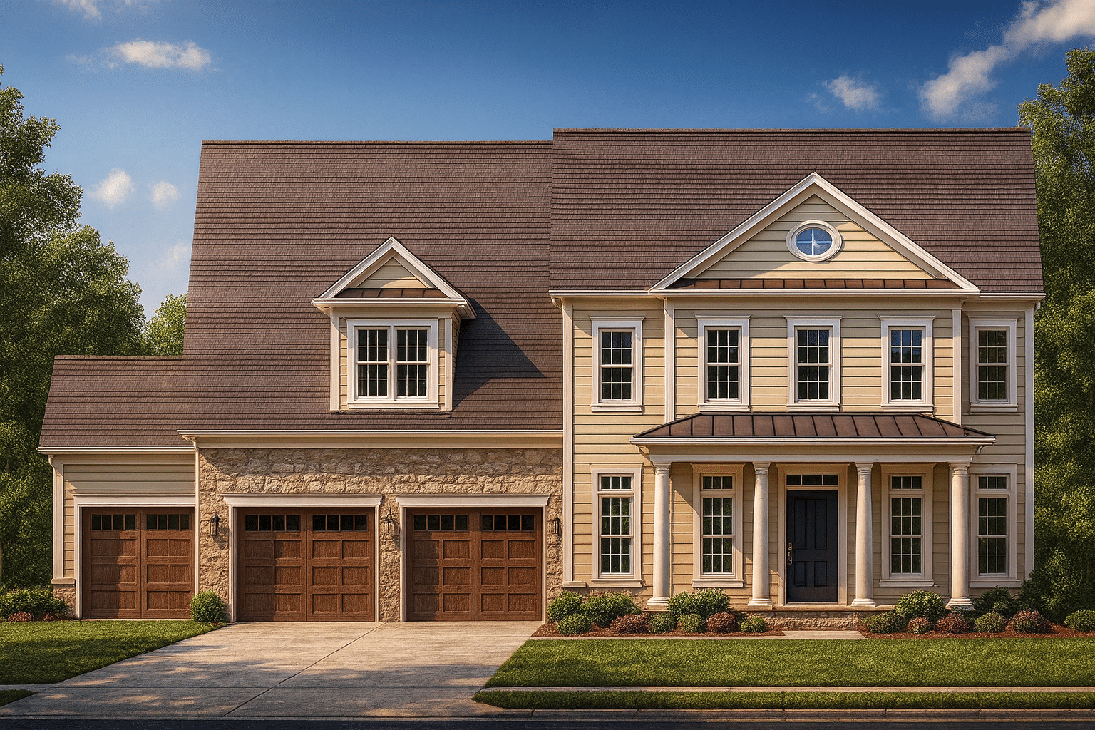 Beautiful Two-Story House Plan with CAD Designs & Modern Comfort